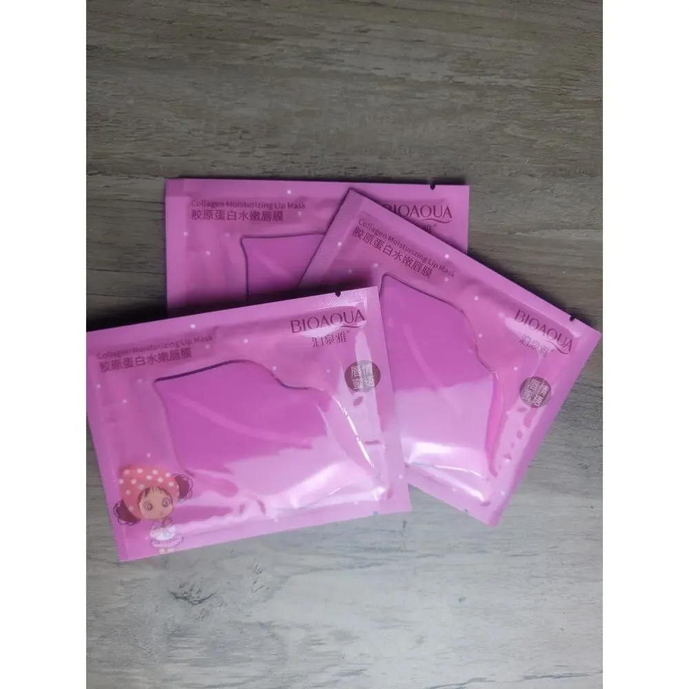 3 pk Lip Plumper Collagen Nourishing Crystal Lip Mask‎